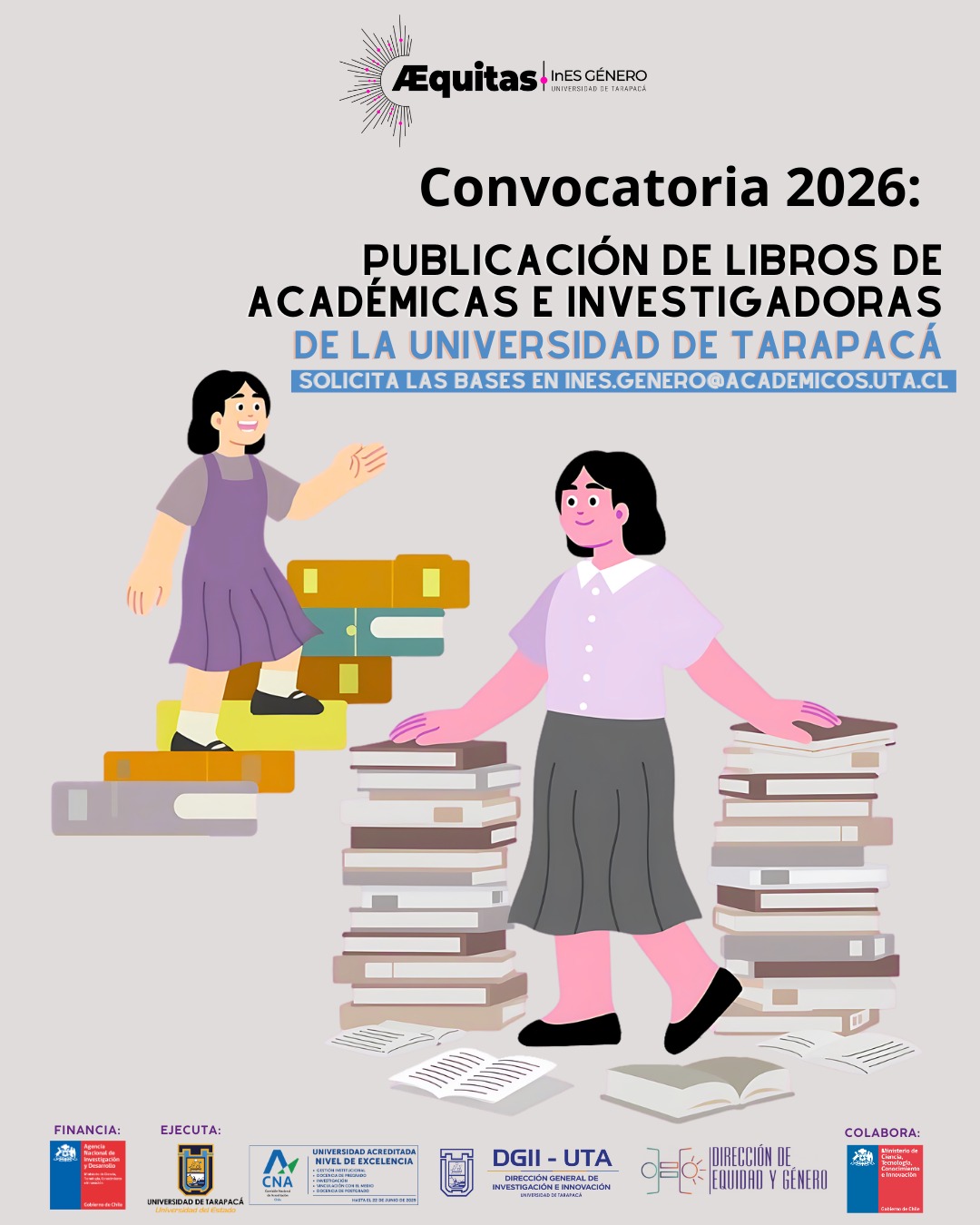 Grafica concurso publicaciones de libros